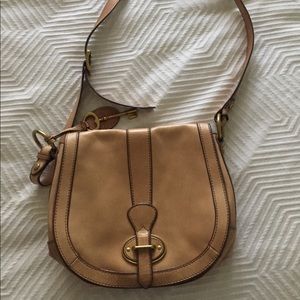 Fossil Saddle Bag